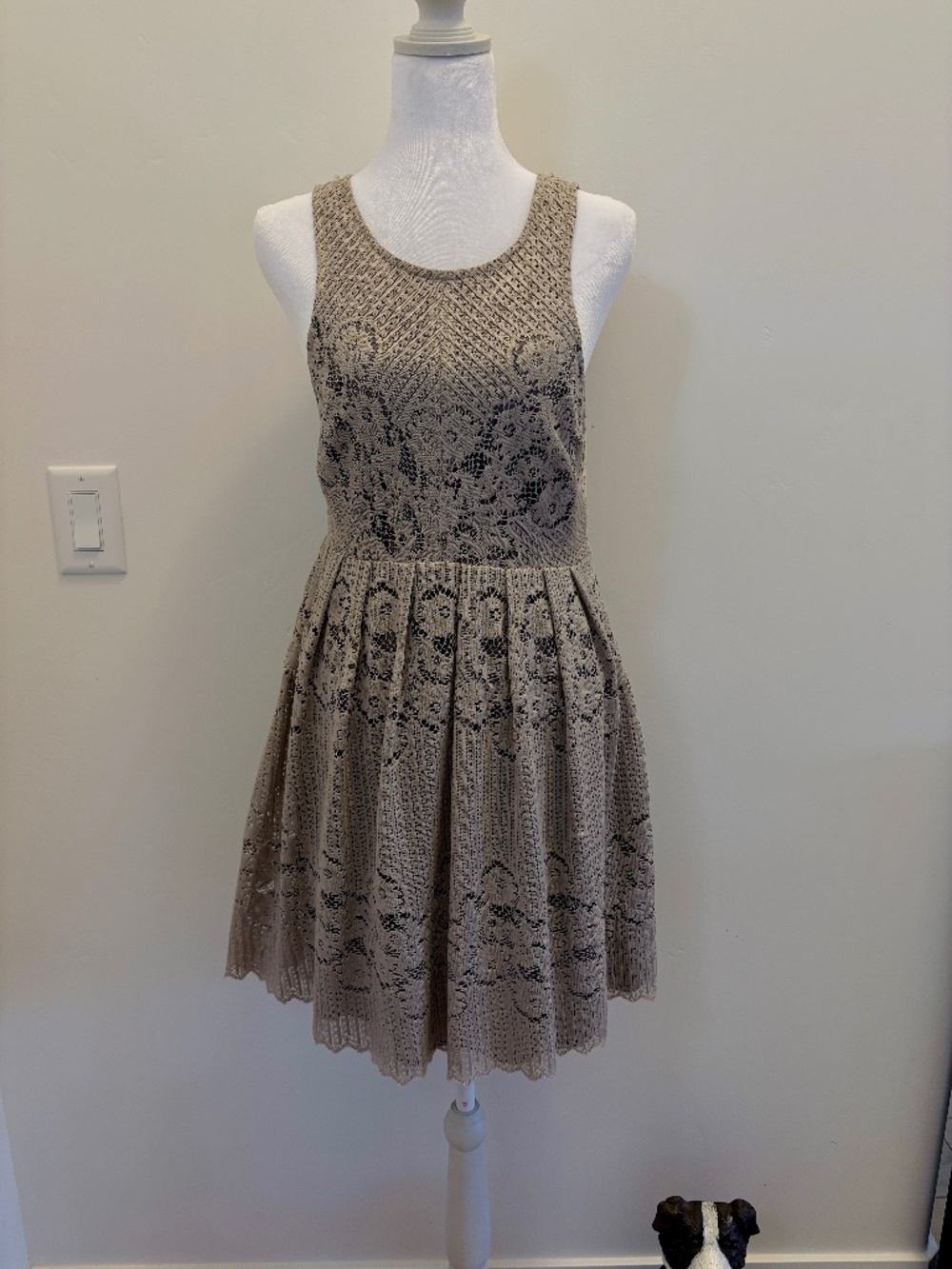 Free People Taupe Summer Dress